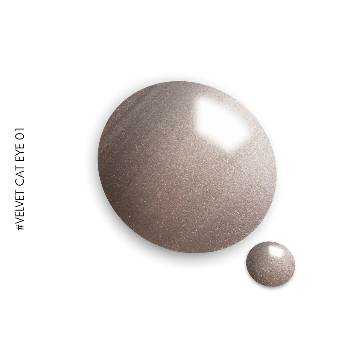 Velvet Cat Eye #VCE01 – nude velvet cat eye gel polish by GEL.IT.UP