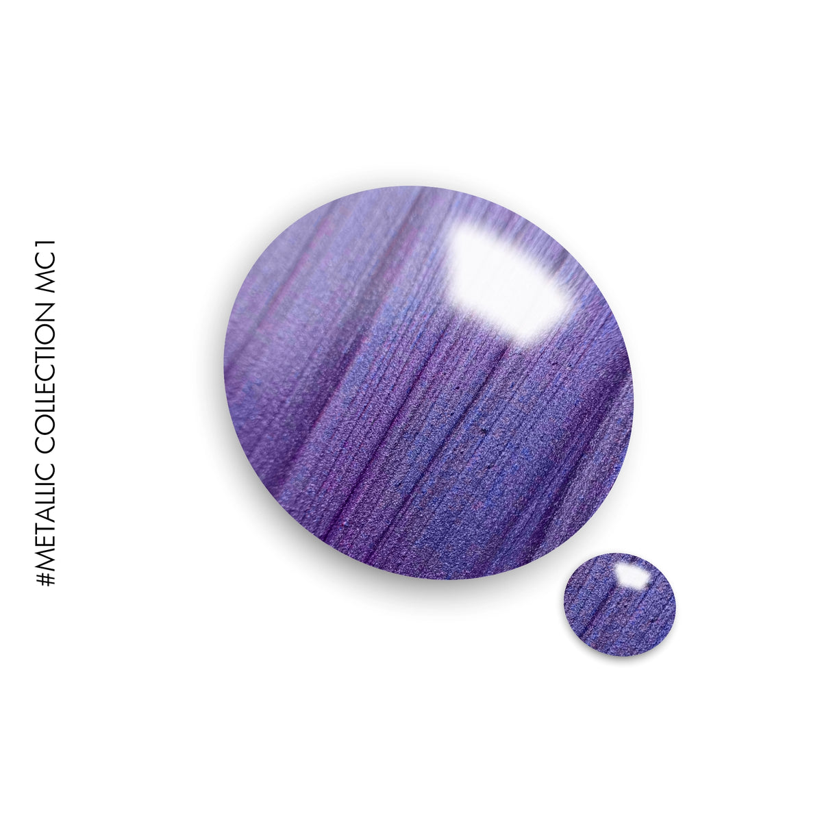 Metallic Collection #MC1 – purple metallic gel polish by GEL.IT.UP