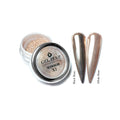 TR01 Mirror X1 Powder – nail art by GEL.IT.UP