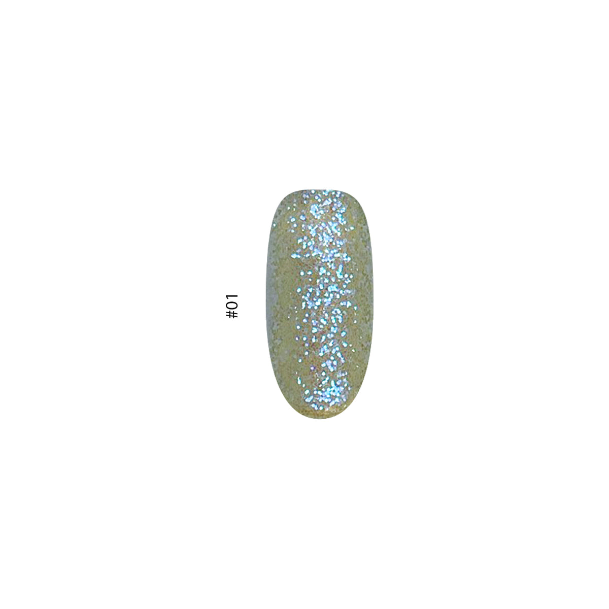 Sugary Glitter pigment 3gr 01 – nail art by GEL.IT.UP, view 3