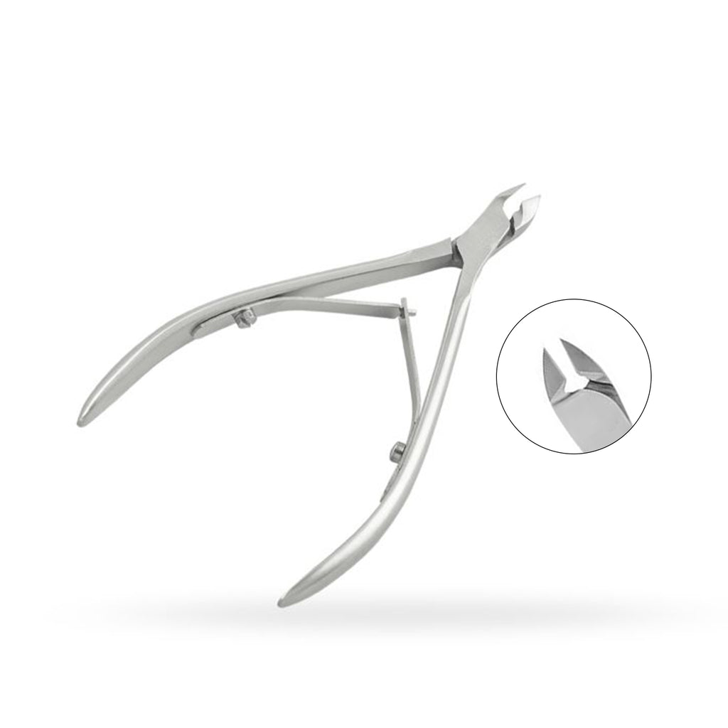 Professional Premium Cuticle Nipper, Oval Fine Cut – 5mm – tools by GEL.IT.UP, view 2