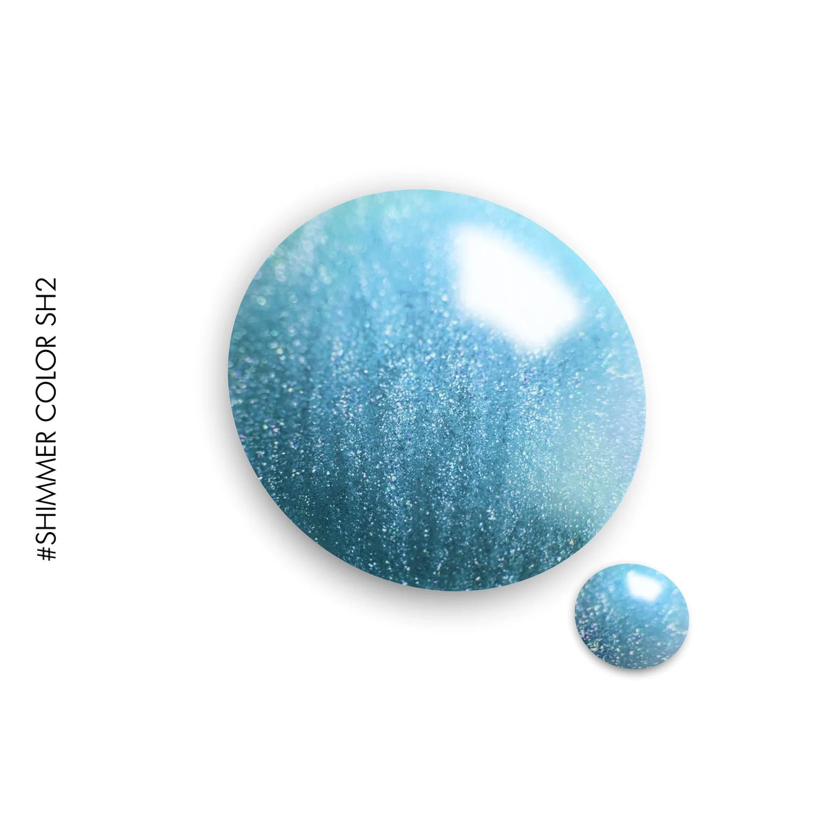 Shimmer Collection #SH2 – blue shimmer gel polish by GEL.IT.UP