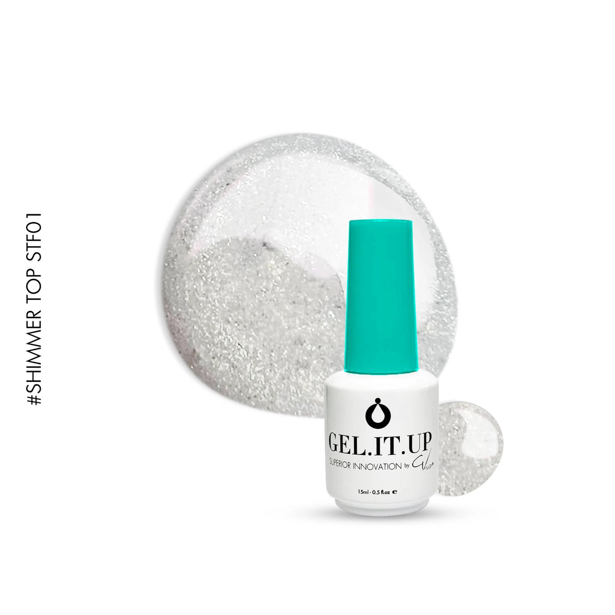 Shimmer Top Fairy #STF 01 – top coat by GEL.IT.UP