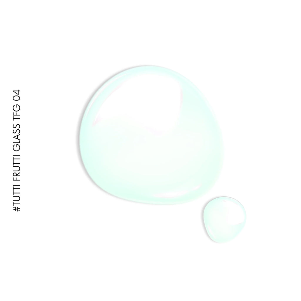 Tuttie Fruity Glass #TFG04 – green glass-effect gel polish by GEL.IT.UP