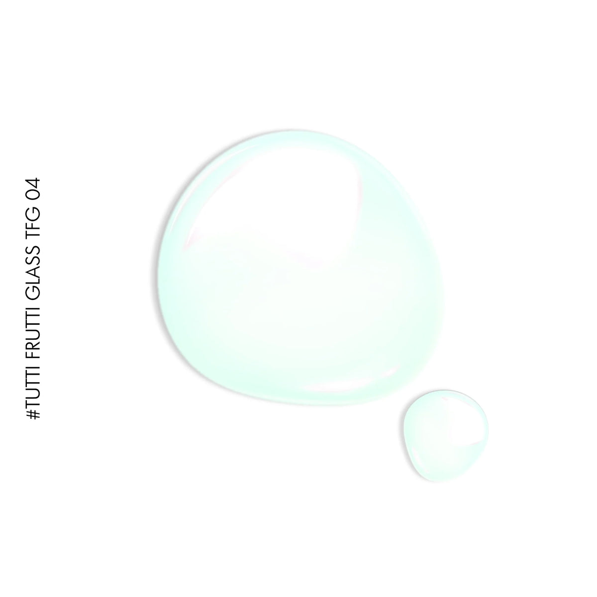 Tuttie Fruity Glass #TFG04 – green glass-effect gel polish by GEL.IT.UP