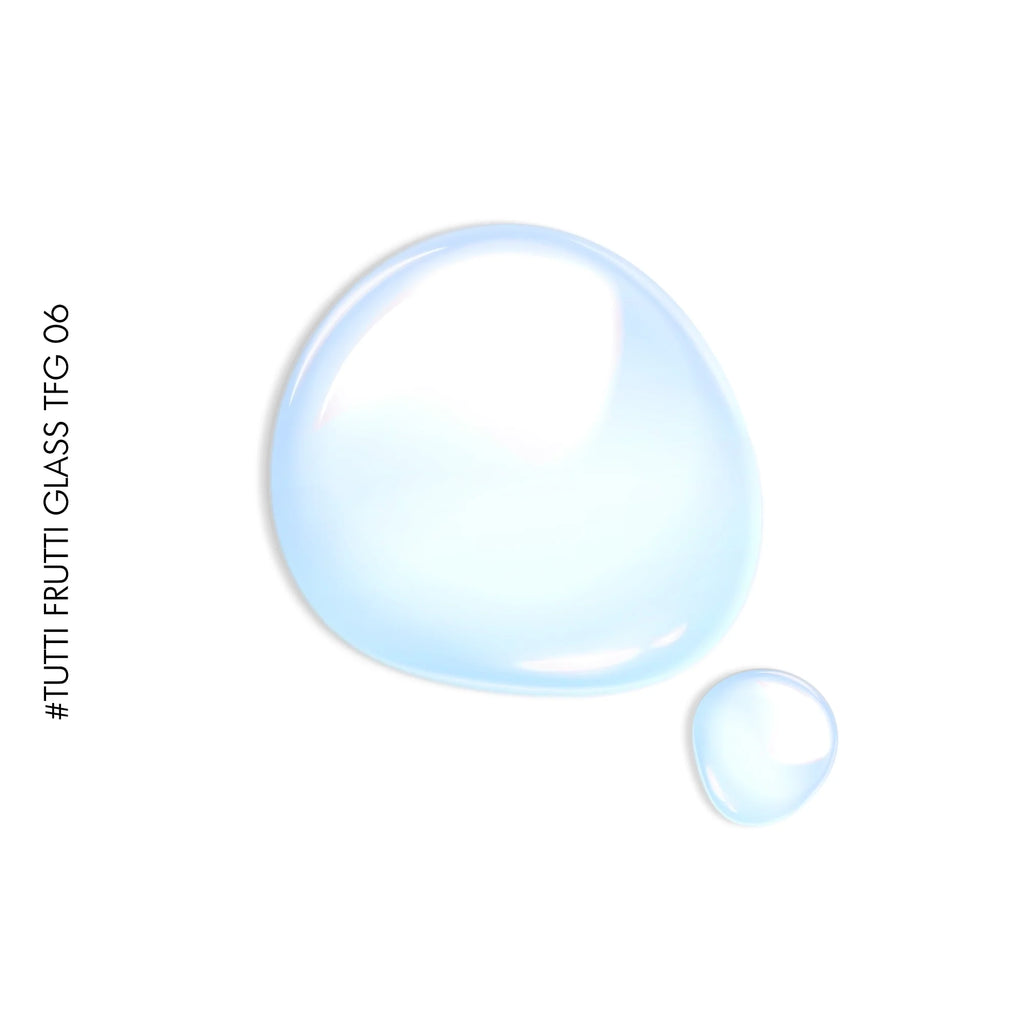 Tuttie Fruity Glass #TFG06 – blue glass-effect gel polish by GEL.IT.UP