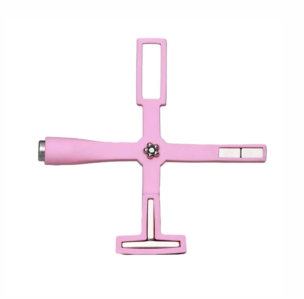 Cross Magnet Pink – nail art by GEL.IT.UP