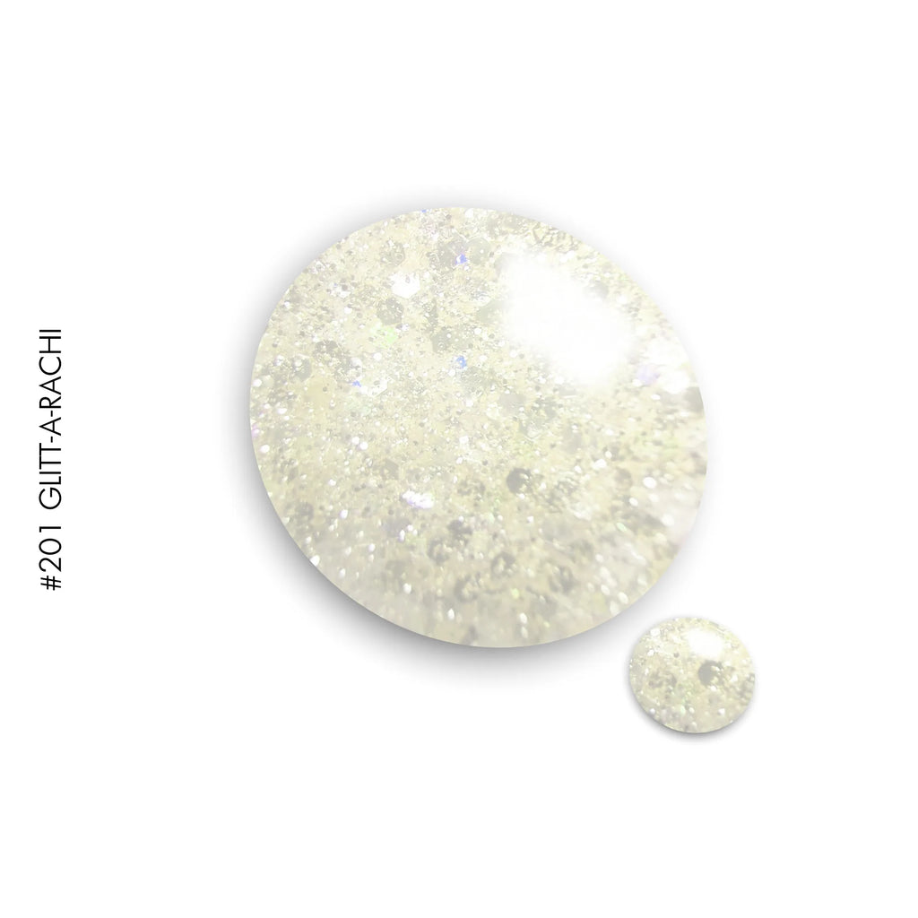 201 Glitt-A-Rachi – iridescent glitter gel polish by GEL.IT.UP, view 2