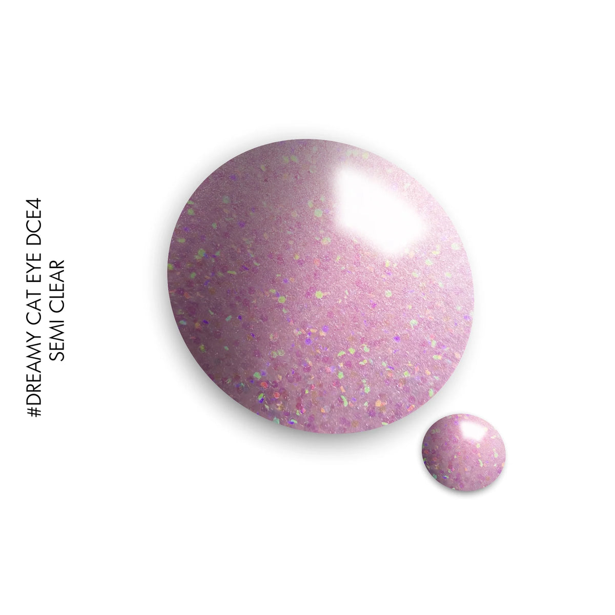 Dreamy Cat Eye #DCE4 – purple dreamy cat eye gel polish by GEL.IT.UP, view 2