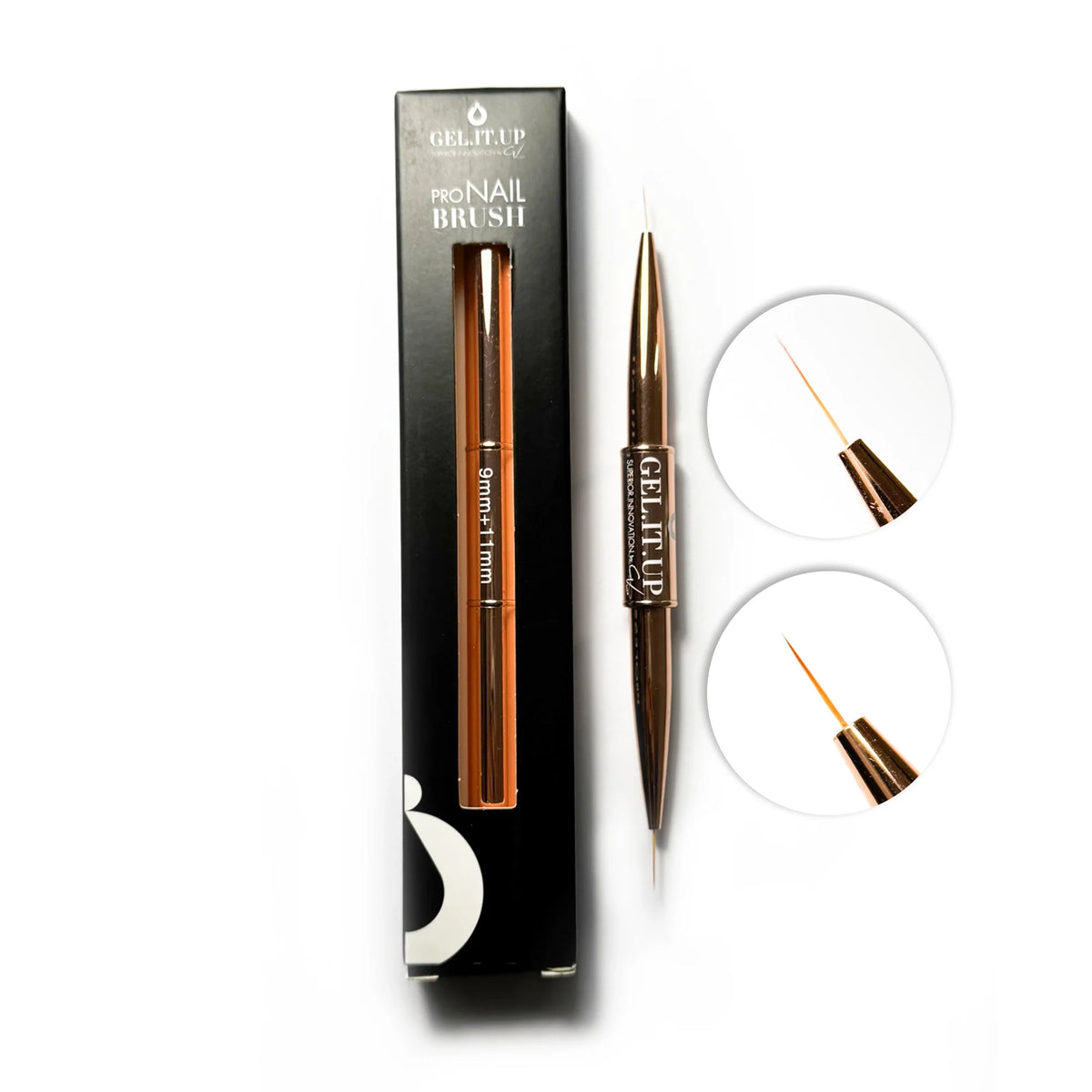 Skinny Liner brush 9-11 – tools by GEL.IT.UP, view 2