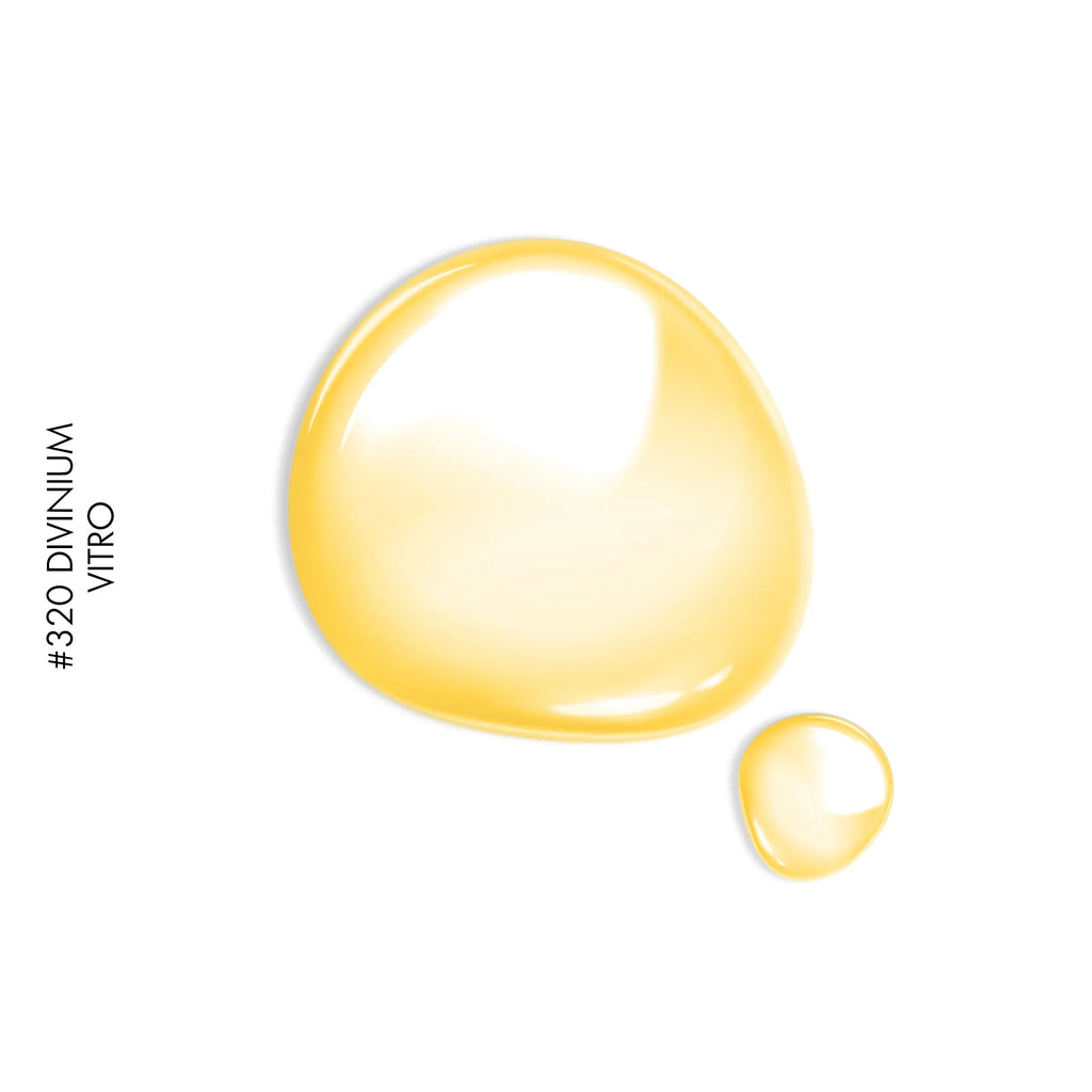 320 Divinium – yellow glass-effect gel polish by GEL.IT.UP, view 2
