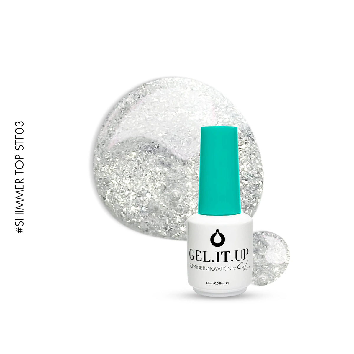 Shimmer Top Fairy #STF 03 – top coat by GEL.IT.UP