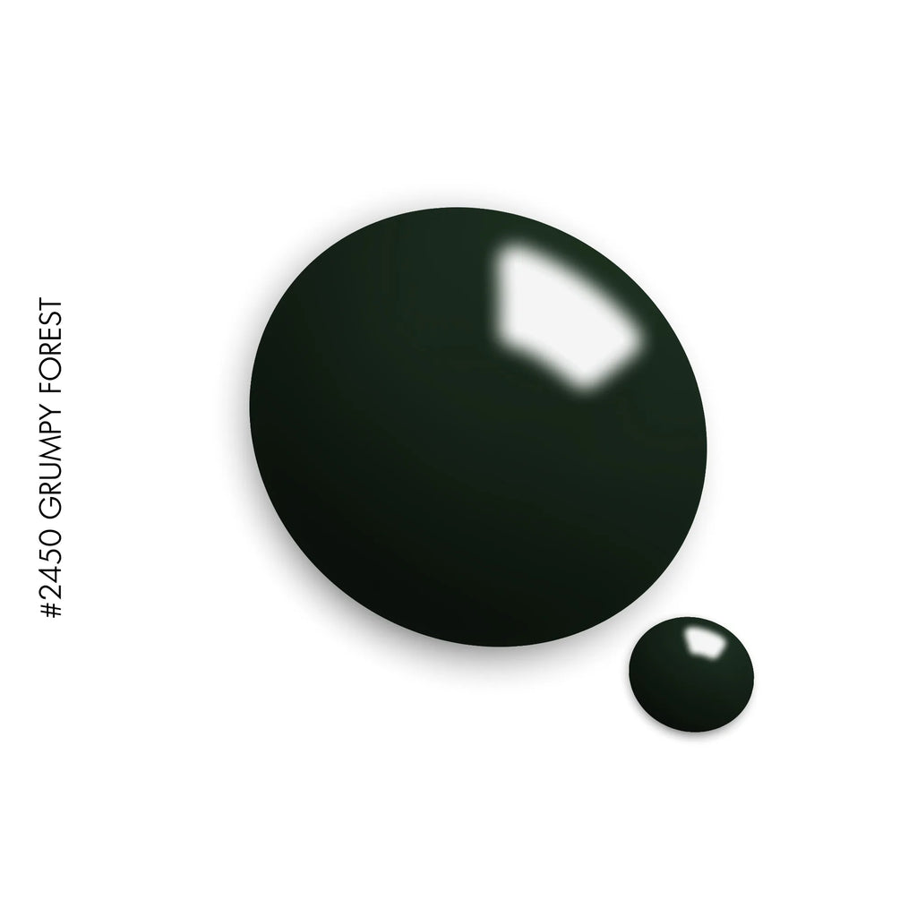 2450 Grumpy Forest – green solid gel polish by GEL.IT.UP, view 2