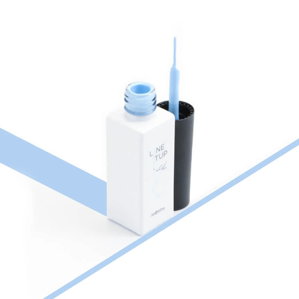 LINE IT UP SKY – blue line art gel by GEL.IT.UP, view 2