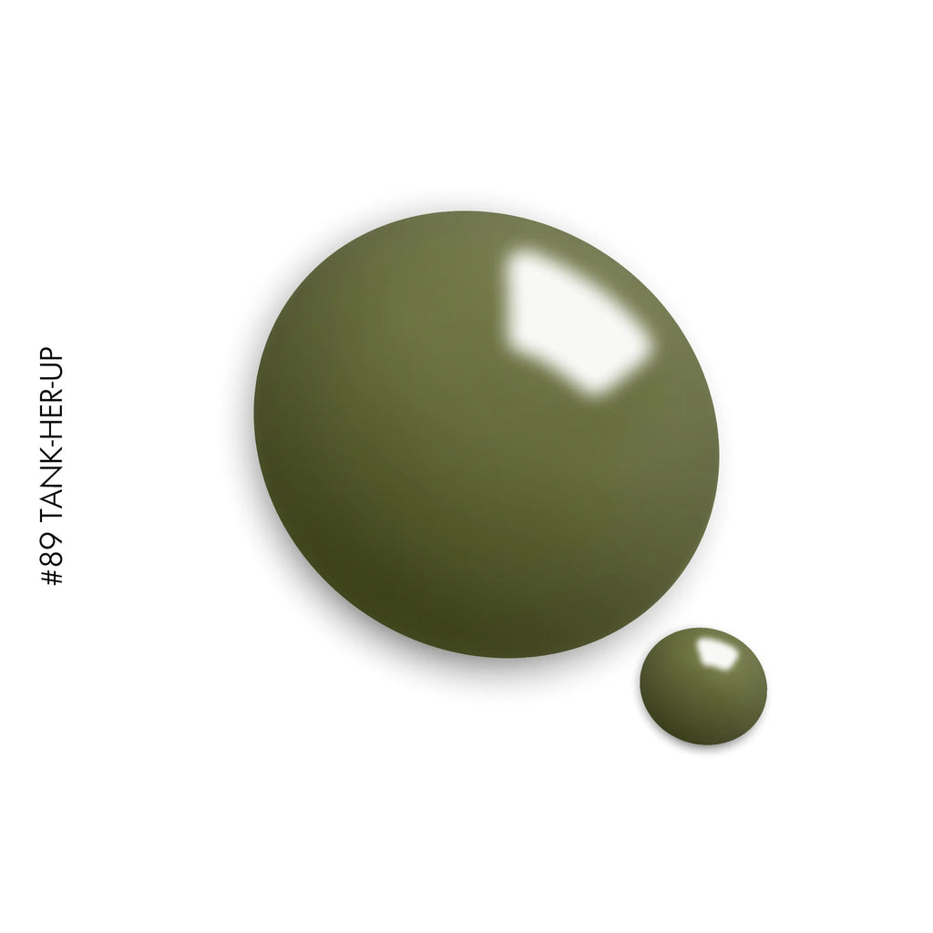 89 Tank-Her-Up – green solid gel polish by GEL.IT.UP, view 2