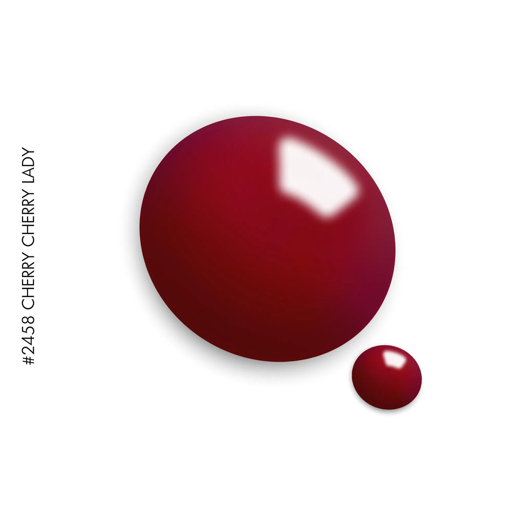 2458 Cherry Cherry Lady – red solid gel polish by GEL.IT.UP, view 2