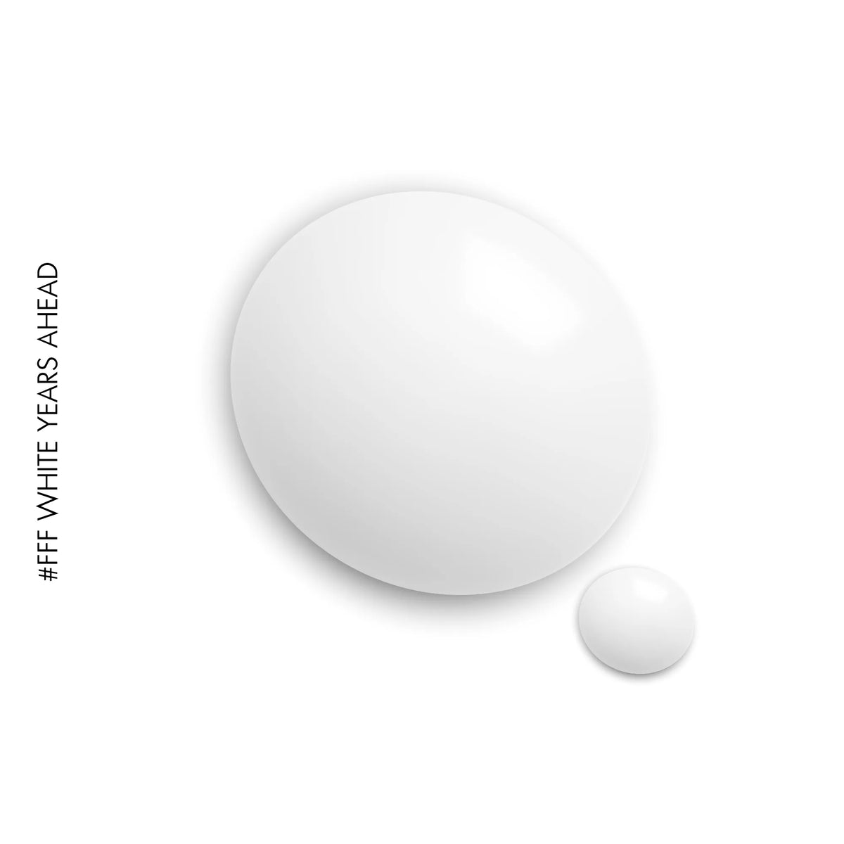 FFF White Years Ahead – white French manicure gel polish by GEL.IT.UP