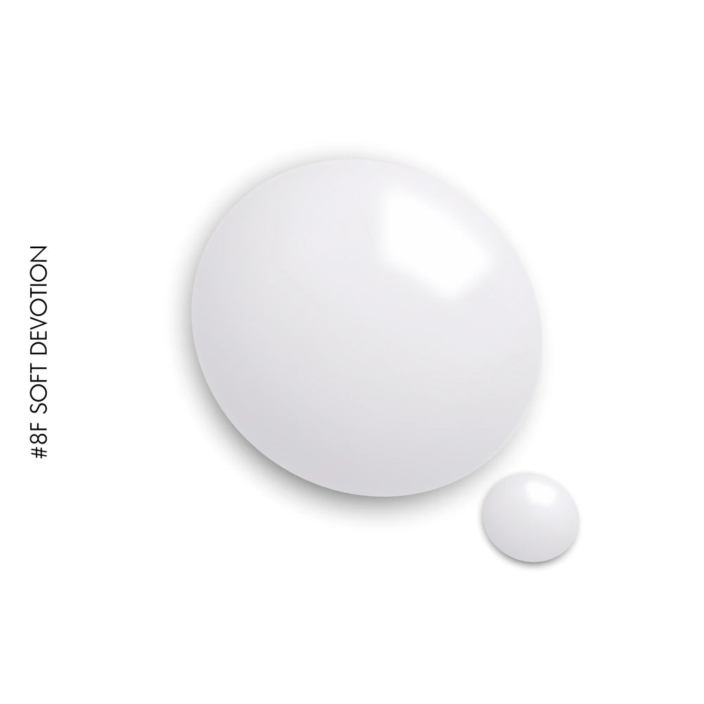 08F Soft Devotion – white French manicure gel polish by GEL.IT.UP, view 2