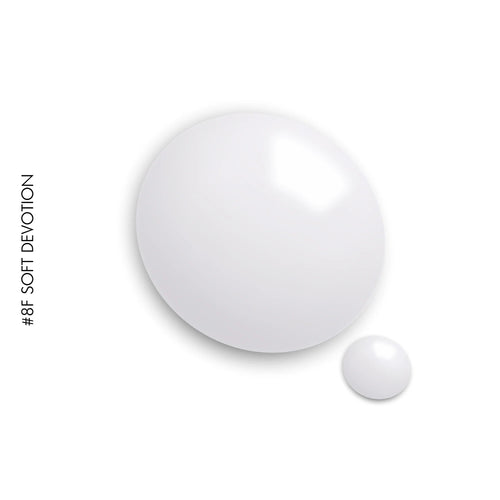08F Soft Devotion – white French manicure gel polish by GEL.IT.UP, view 2