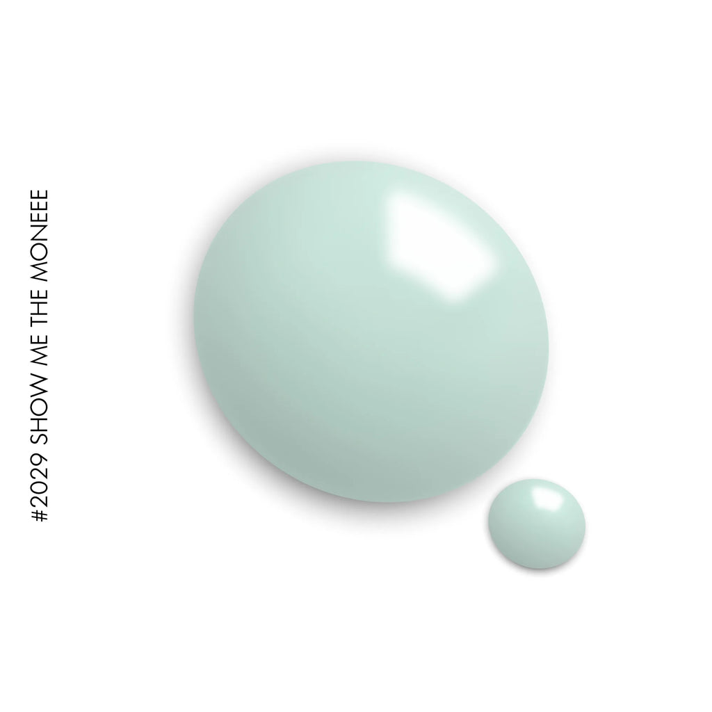 2029 Show Me The Moneee – green solid gel polish by GEL.IT.UP, view 2