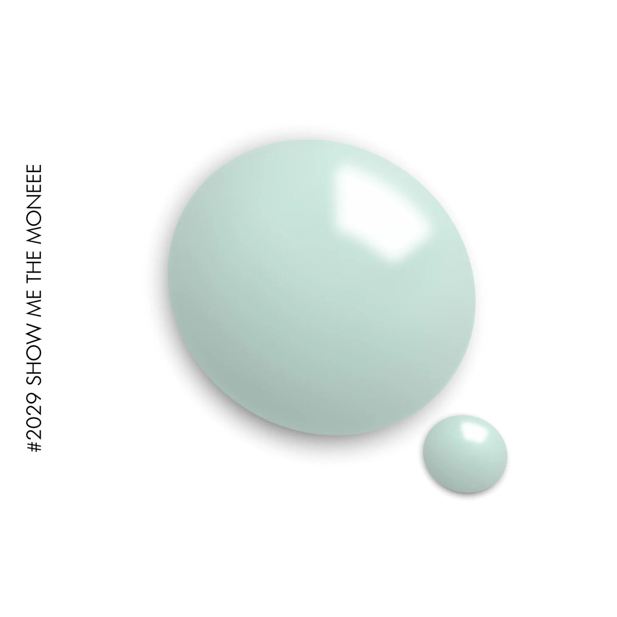 2029 Show Me The Moneee – green solid gel polish by GEL.IT.UP, view 2