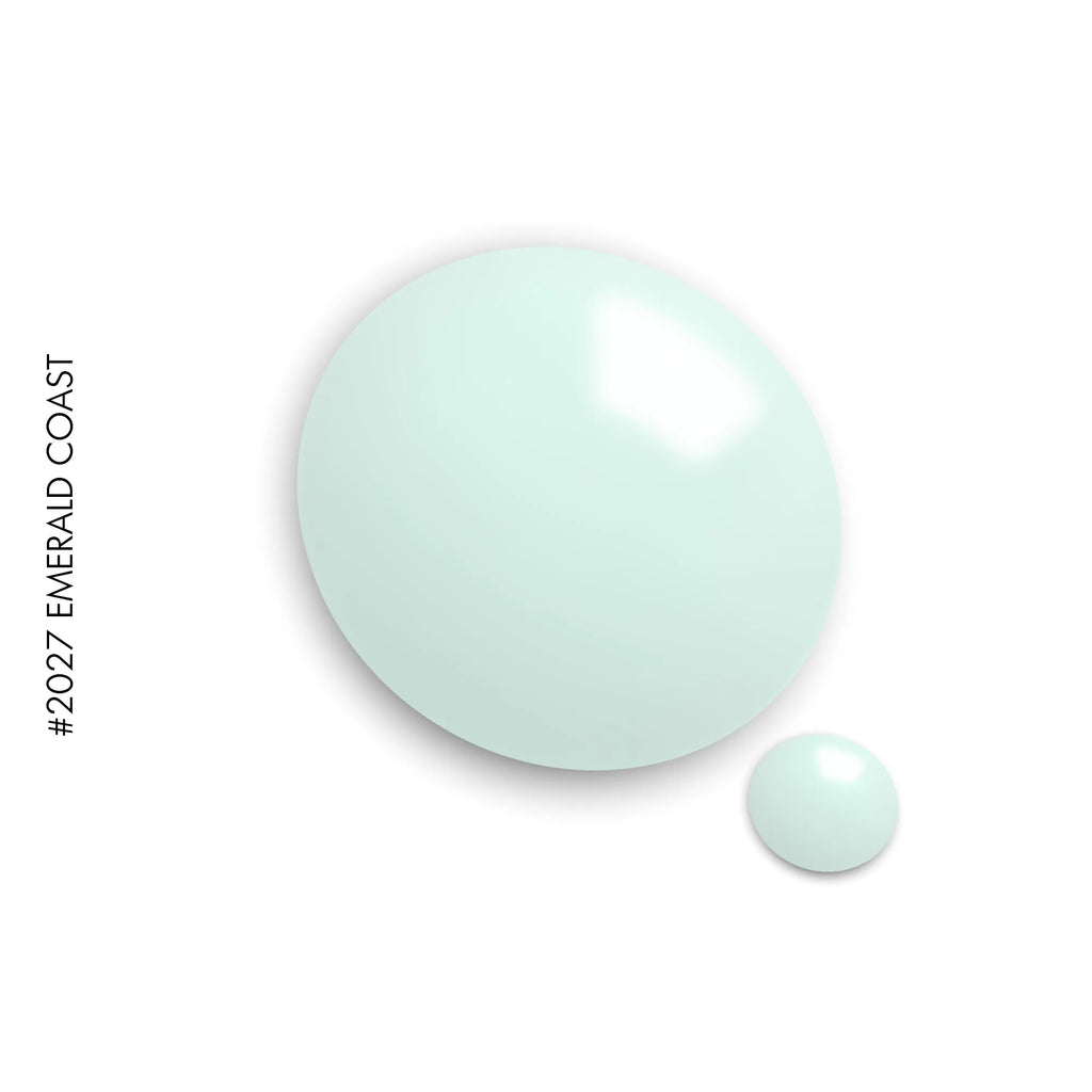 2027 Emerald Coast – green solid gel polish by GEL.IT.UP, view 2