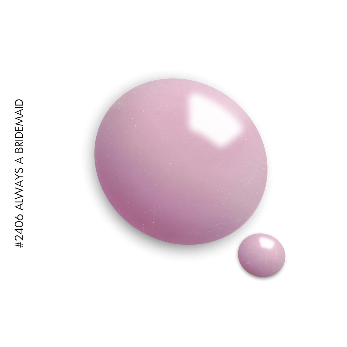2406 Always a Bridemaid – purple solid gel polish by GEL.IT.UP, view 2