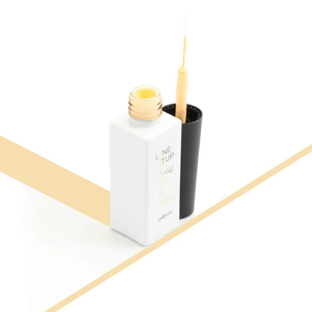 LINE IT UP YELLOW – yellow line art gel by GEL.IT.UP