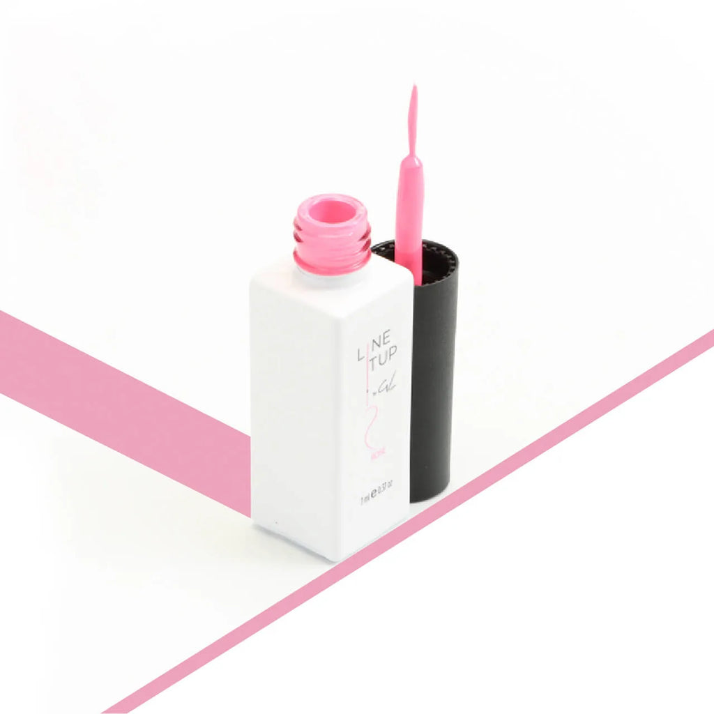 LINE IT UP ROSE – pink line art gel by GEL.IT.UP