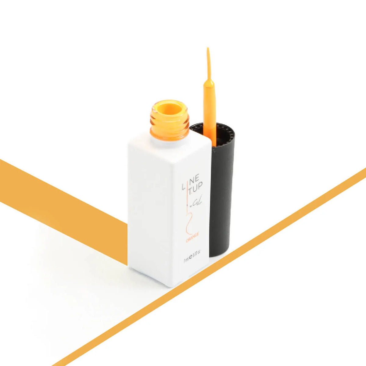 LINE IT UP ORANGE – coral orange line art gel by GEL.IT.UP
