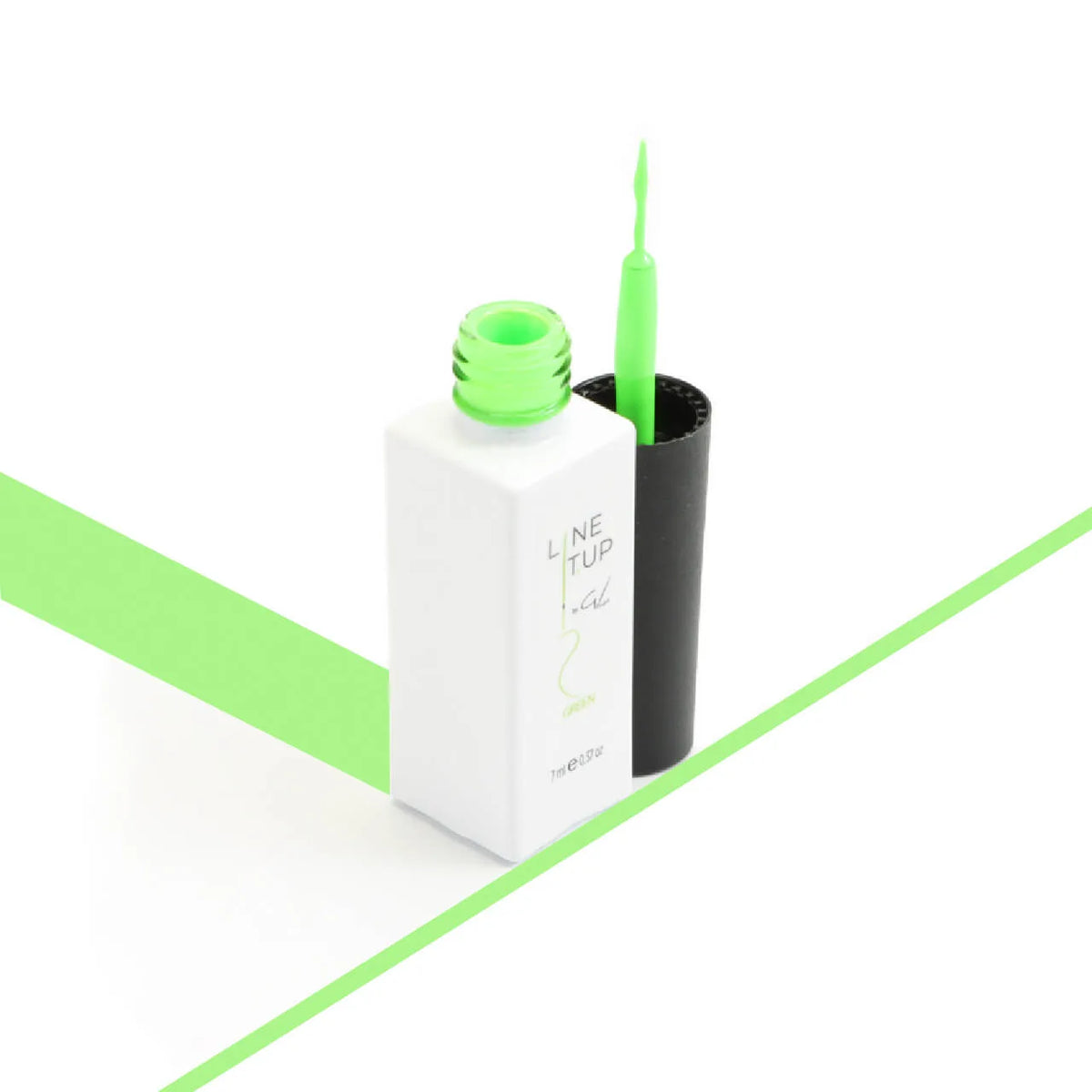 LINE IT UP GREEN – green line art gel by GEL.IT.UP