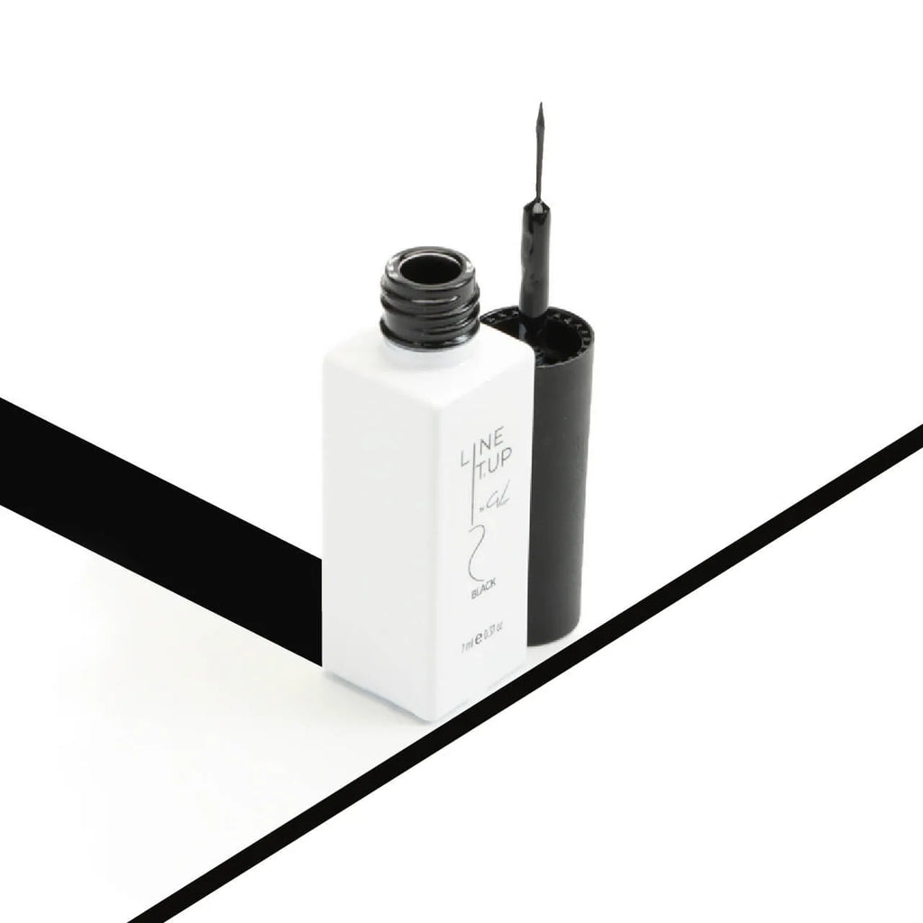 LINE IT UP BLACK – black line art gel by GEL.IT.UP