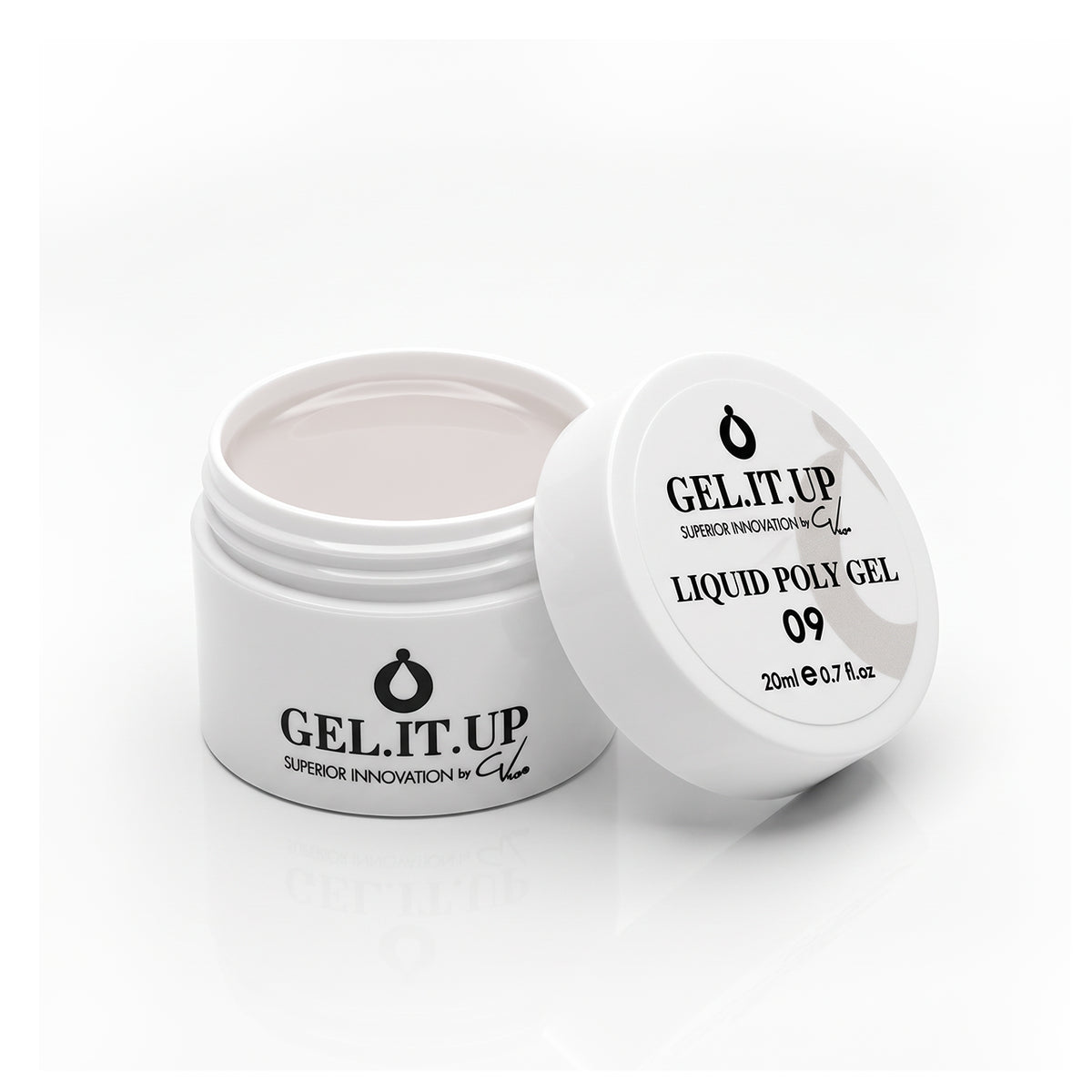 Liquid Polygel #09-20g – builder system by GEL.IT.UP