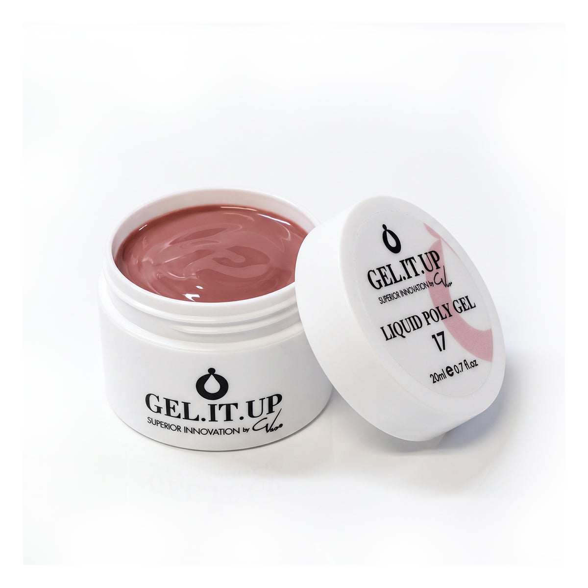 Liquid Polygel #17-20g – builder system by GEL.IT.UP