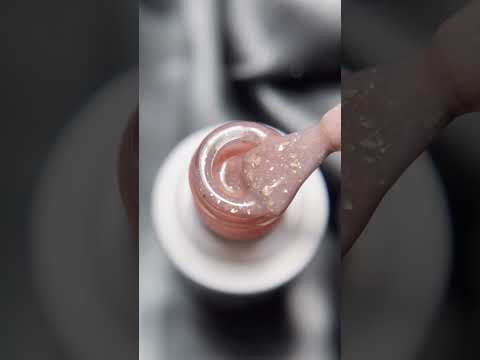 2145A Glitzy Peach glitter gel polish – video by GEL.IT.UP