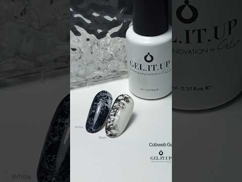 Cobweb Gel White – tutorial by GEL.IT.UP